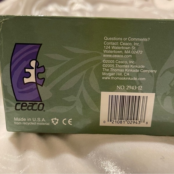 Ceaco Thomas Kinkade 750 Piece Round Puzzle Valley of Peace 2005 FACTORY SEALED - Picture 4 of 5